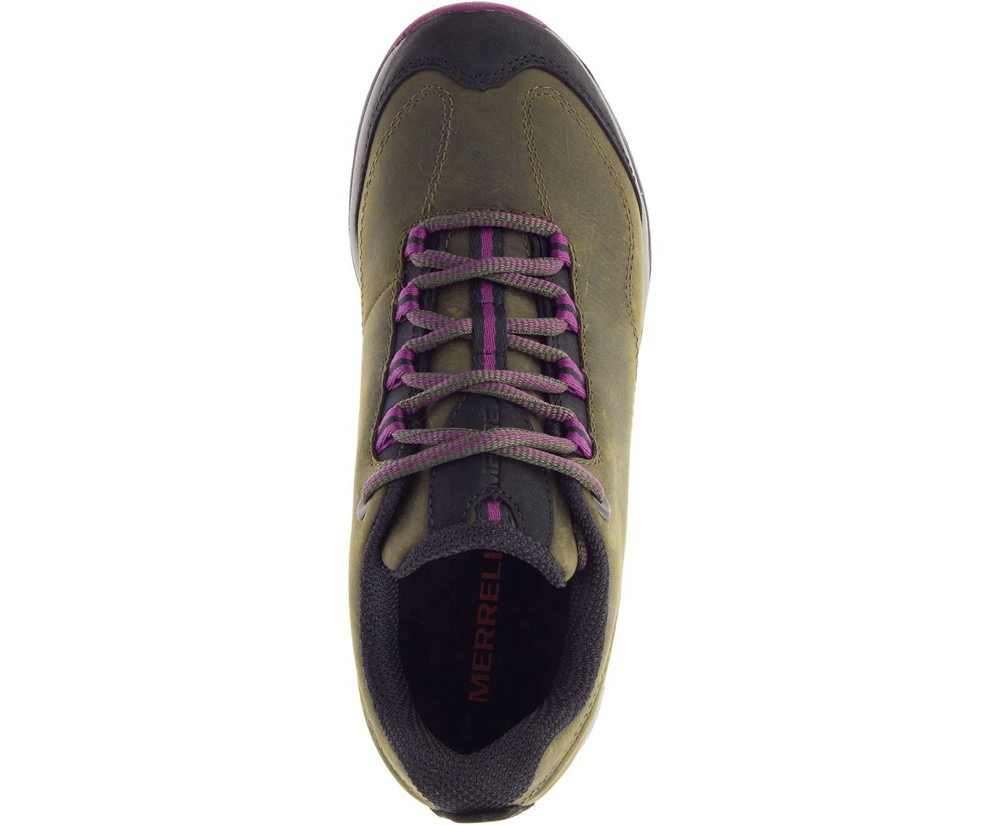 Merrell Hiking Shoes Olive - Siren Traveller 3 - Womens 74DXLAZTR